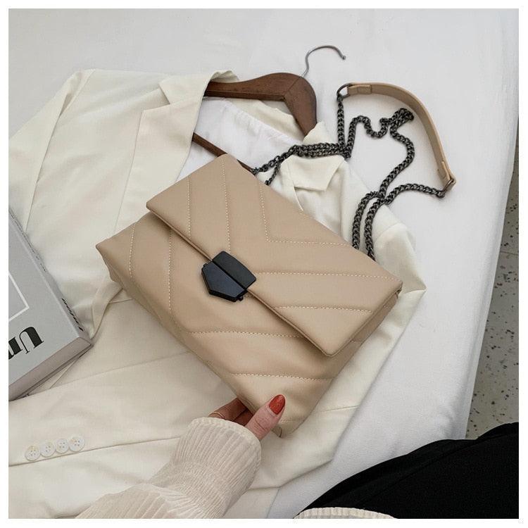Bolsa Feminina de Algodão Cru -  Metalassê