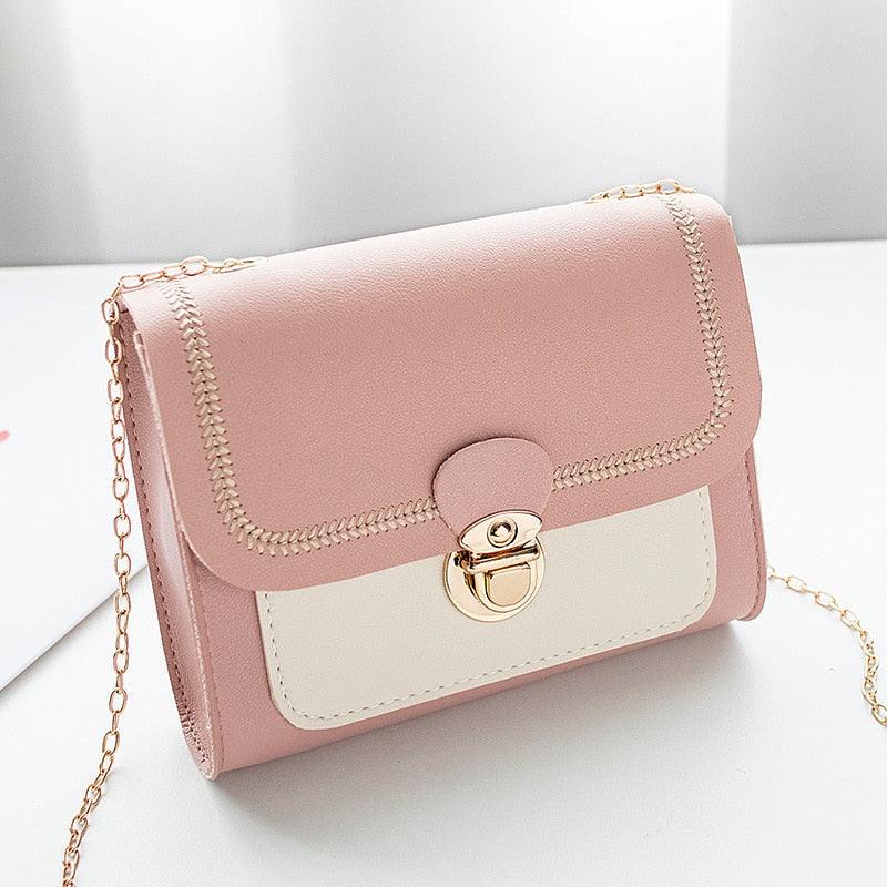 Bolsa Feminina de Couro PU  - Primavera