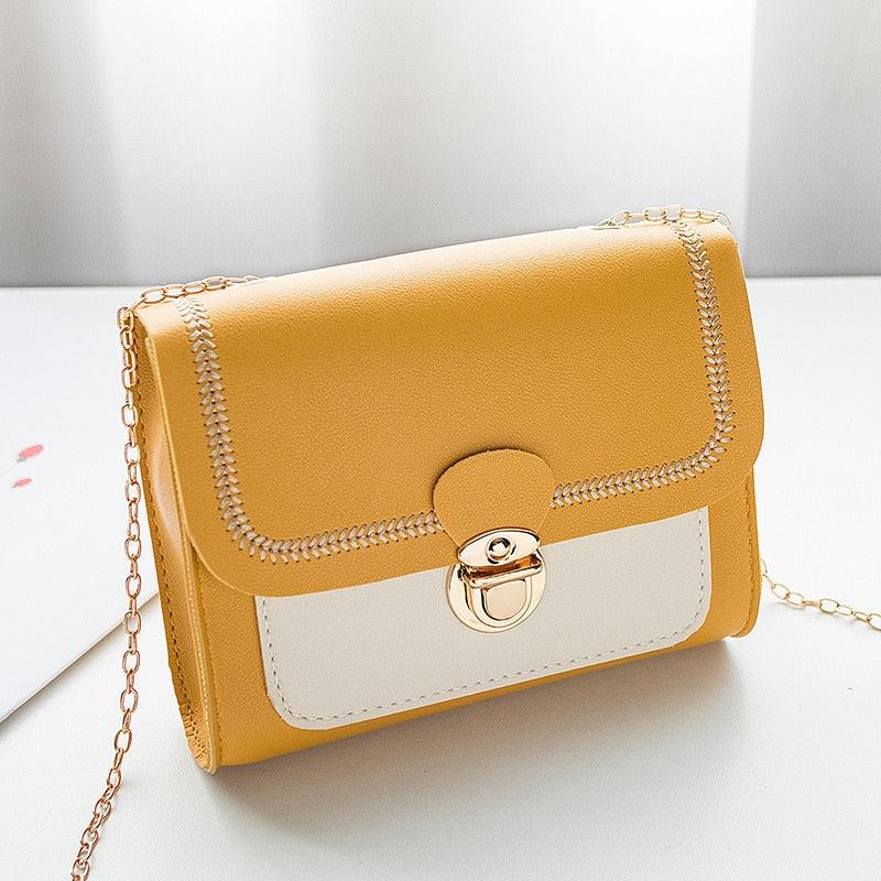 Bolsa Feminina de Couro PU  - Primavera