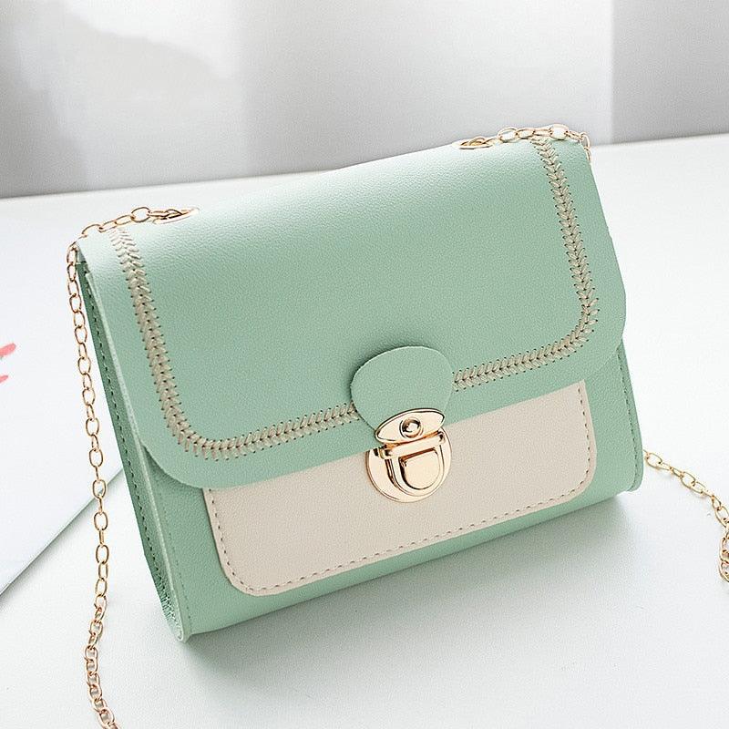 Bolsa Feminina de Couro PU  - Primavera